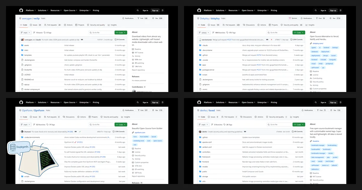 Recopilación de 4 recursos para desarrolladores - 2026-09-28